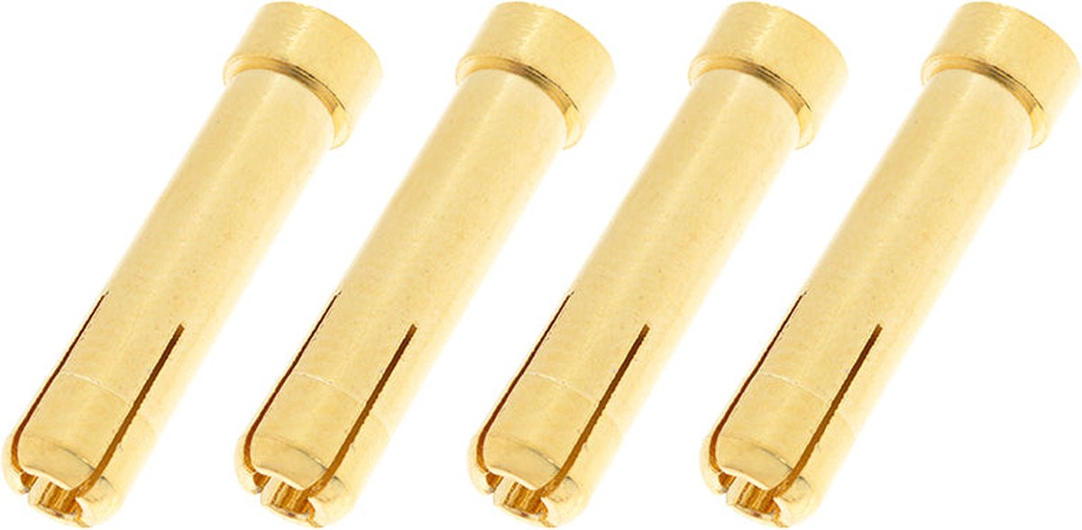 Revtec - Connector - 4.0 Vrouw. naar 5.0mm Man. - Goudcontacten - 4 st