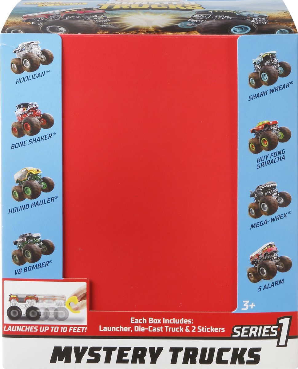 Hot Wheels Verrassingsauto Mystery Truck Jongens Die-cast 4-delig