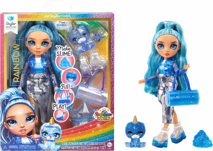 Rainbow High Klassieke Modepop - Verrassingsitem - Met slijmset en diertje