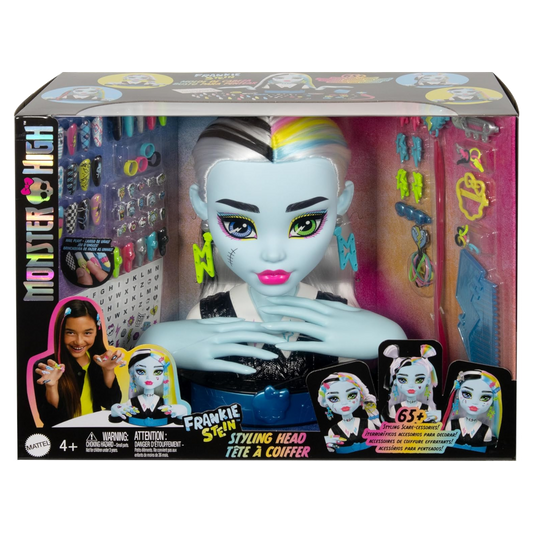 Monster High Frankie Stein Doll Head For Hair Styling