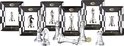 Cast Chess Puzzle - King - Silver