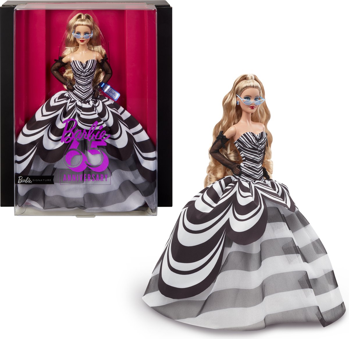 Barbie 65ste Blauwe Saffieren Verjaardag - Modepop