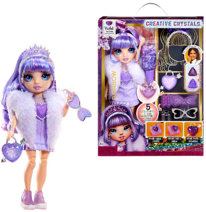 Rainbow High Creative Crystals-modepop - Violet