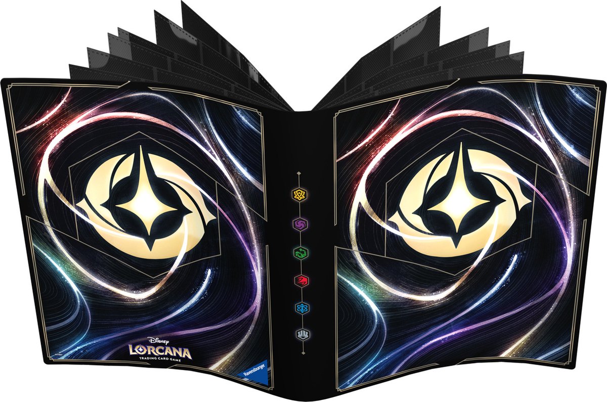 Lorcana Classic Logo Lorebook Card Portfolio