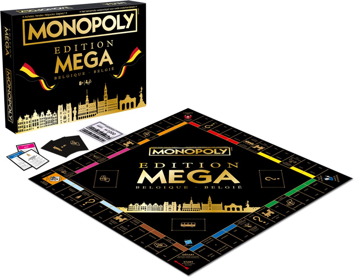 Monopoly Mega Edition Belgie - Bordspel