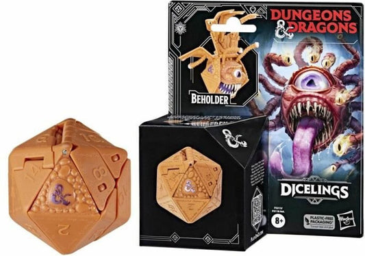 Hasbro Dungeons & Dragons Actiefiguur Honor Among Thieves Dicelings Beholder Multicolours