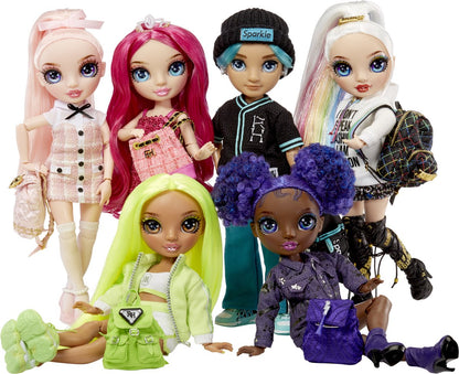 Rainbow High Junior High Special Edition Doll - 23 cm - Krystal Bailey - Paars - Modepop