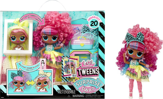 L.O.L. Surprise! Tweens Surprise - 16,5 cm - Swap Modepop - Curls-2-Crimps Cora