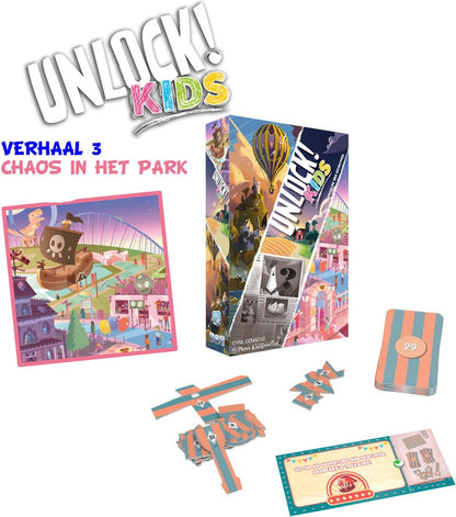 Space Cowboys Unlock! Kids - Escape Room Spel voor 1-4 spelers - 6+ jaar