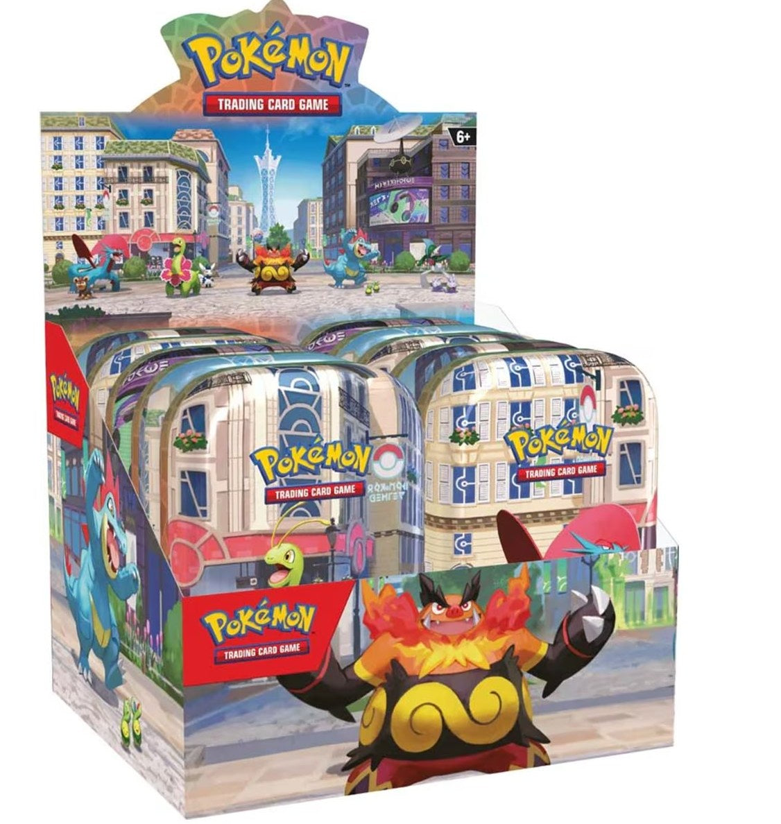 Lumiose City Mini Tin Display