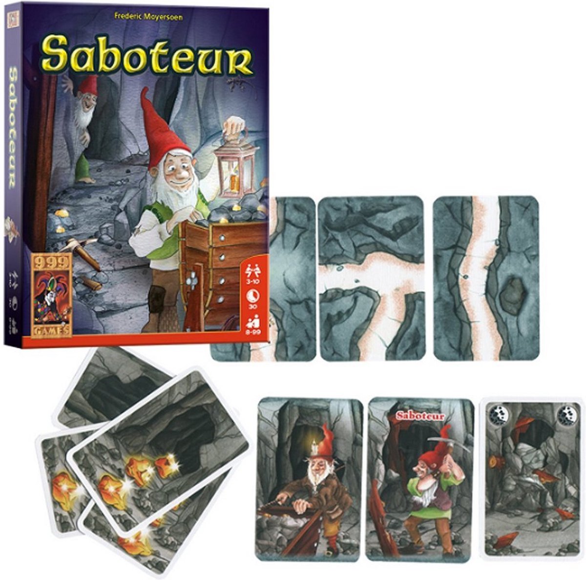 999 Games - Saboteur - Kaartspel