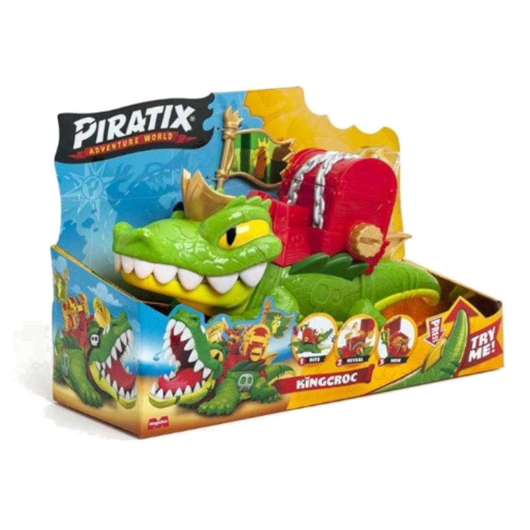 Piratix Krankzinnige Junglekoning Krokodil