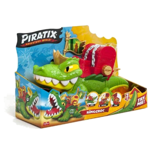 Piratix Krankzinnige Junglekoning Krokodil