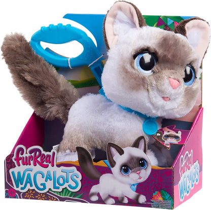 FurReal WagaLots Kitty Kat - Interactieve pluchen Knuffel