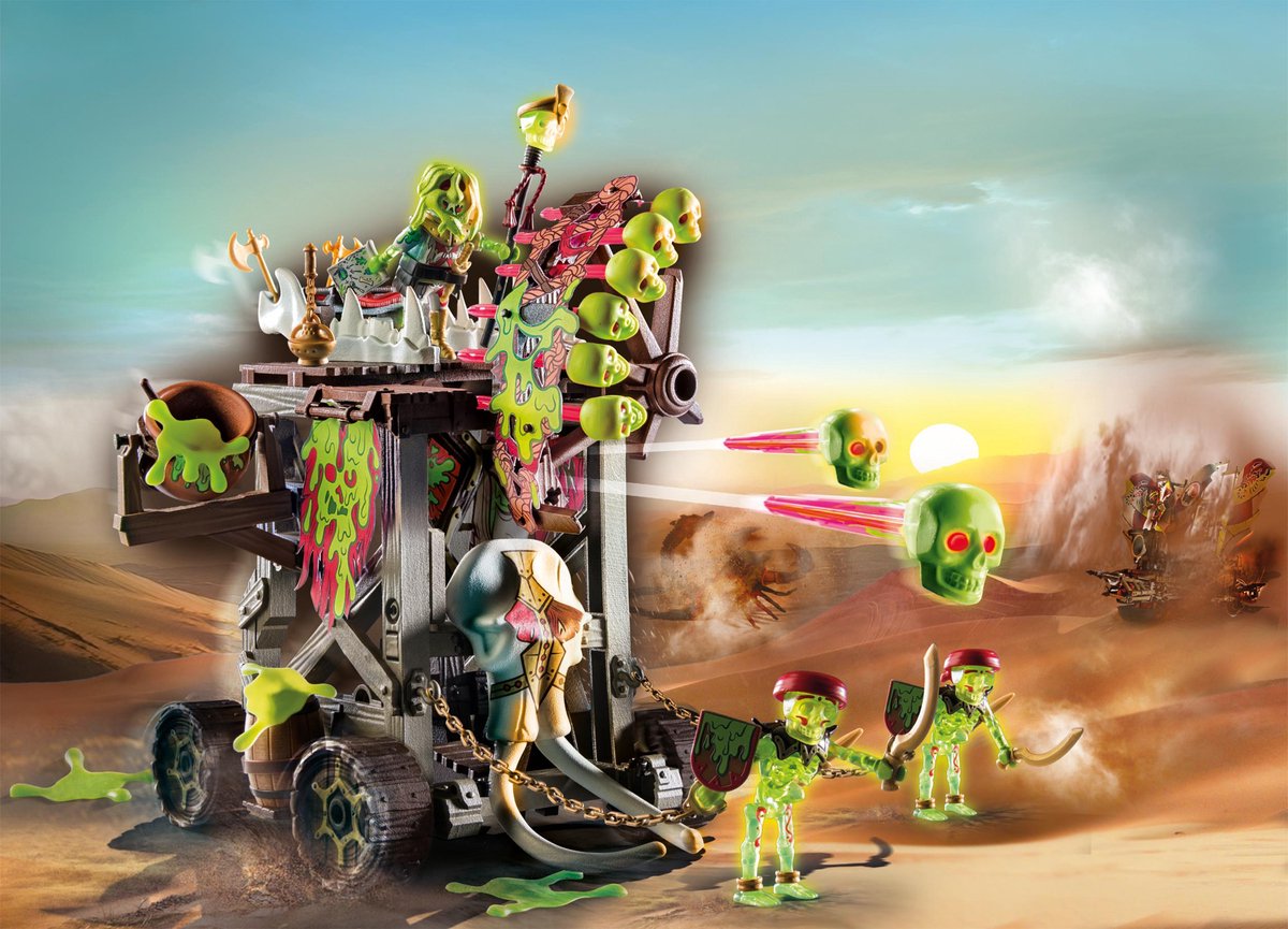 PLAYMOBIL Novelmore Sal'ahari Sands - Troon der Donder - 71025