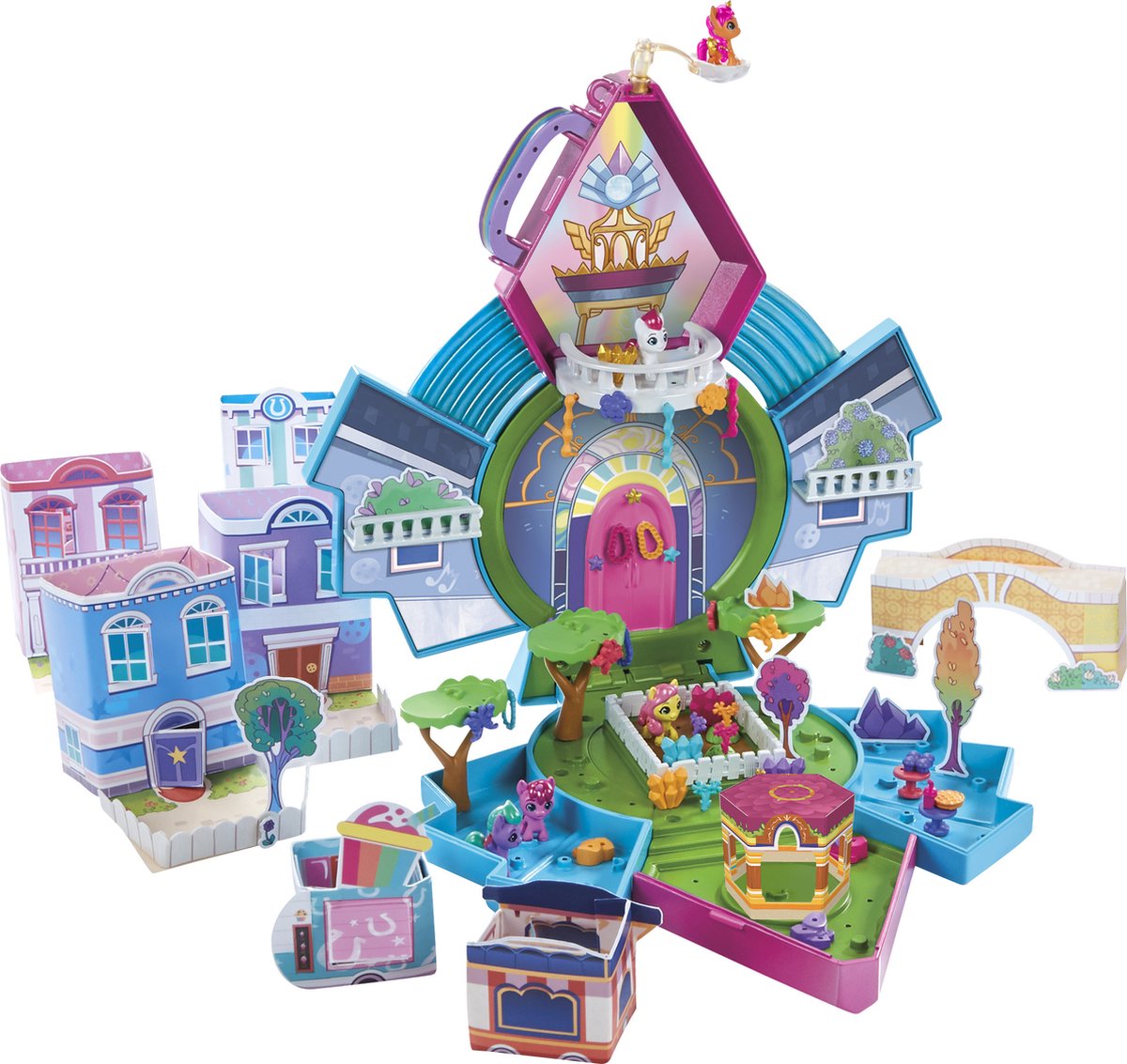 My Little Pony Mini World Magic Epic Mini Crystal Brighthouse, Gebouw, 5 jaar, Meerkleurig