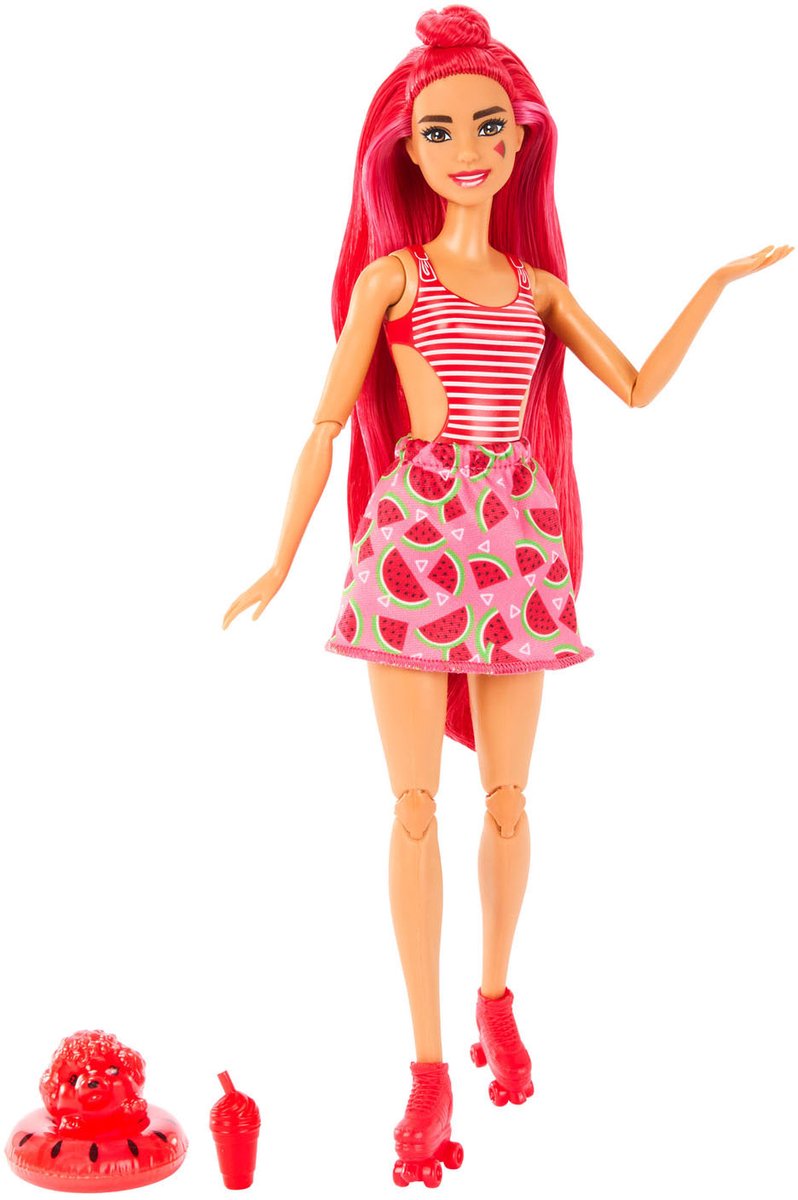 Barbie Pop! Reveal - Serie Fruit Watermeloensap - Barbiepop