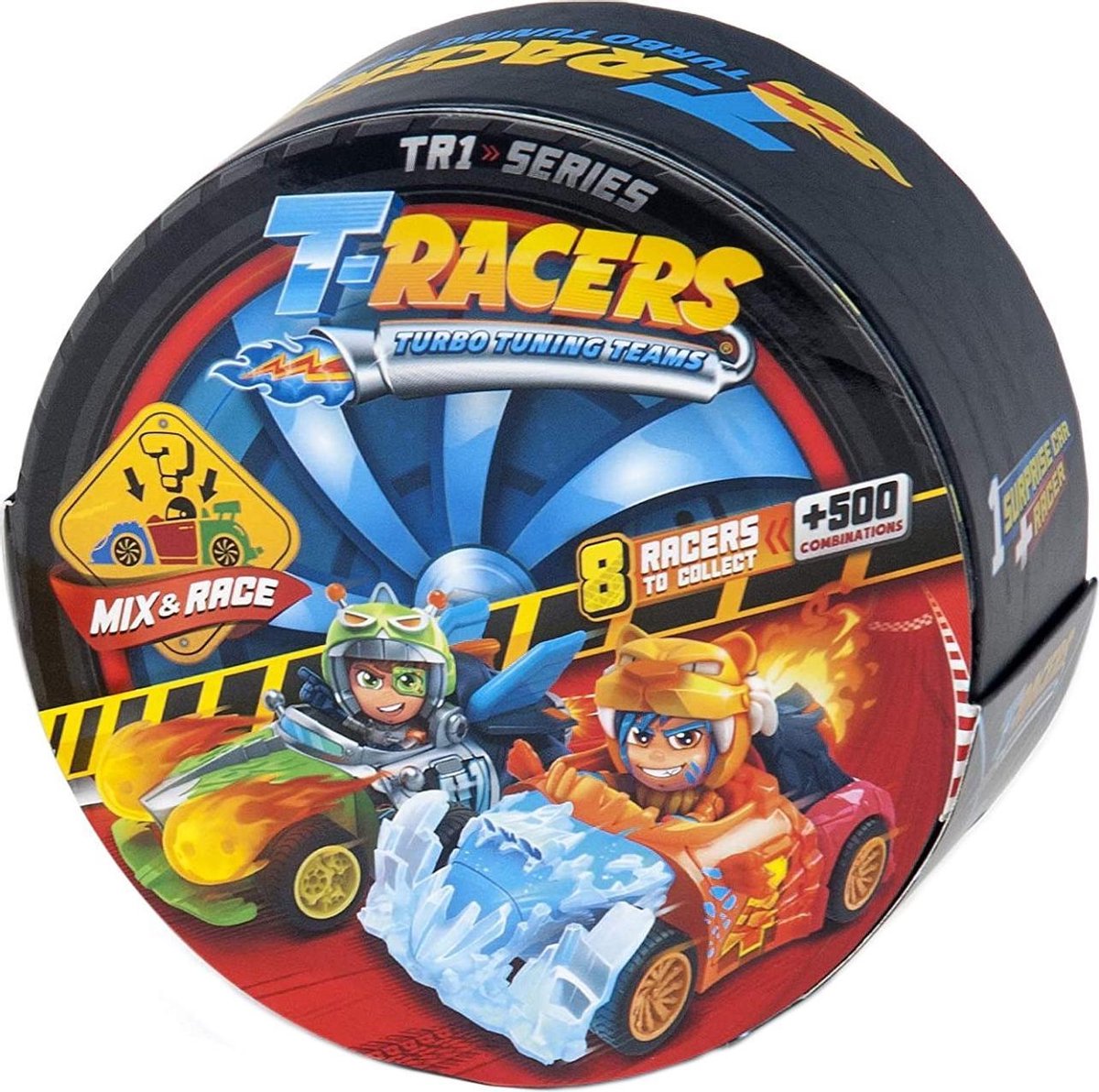 NAVO T-Racers Turbo Wheel - Verrassingsfiguur - 5+ jaar - 500+ combinaties