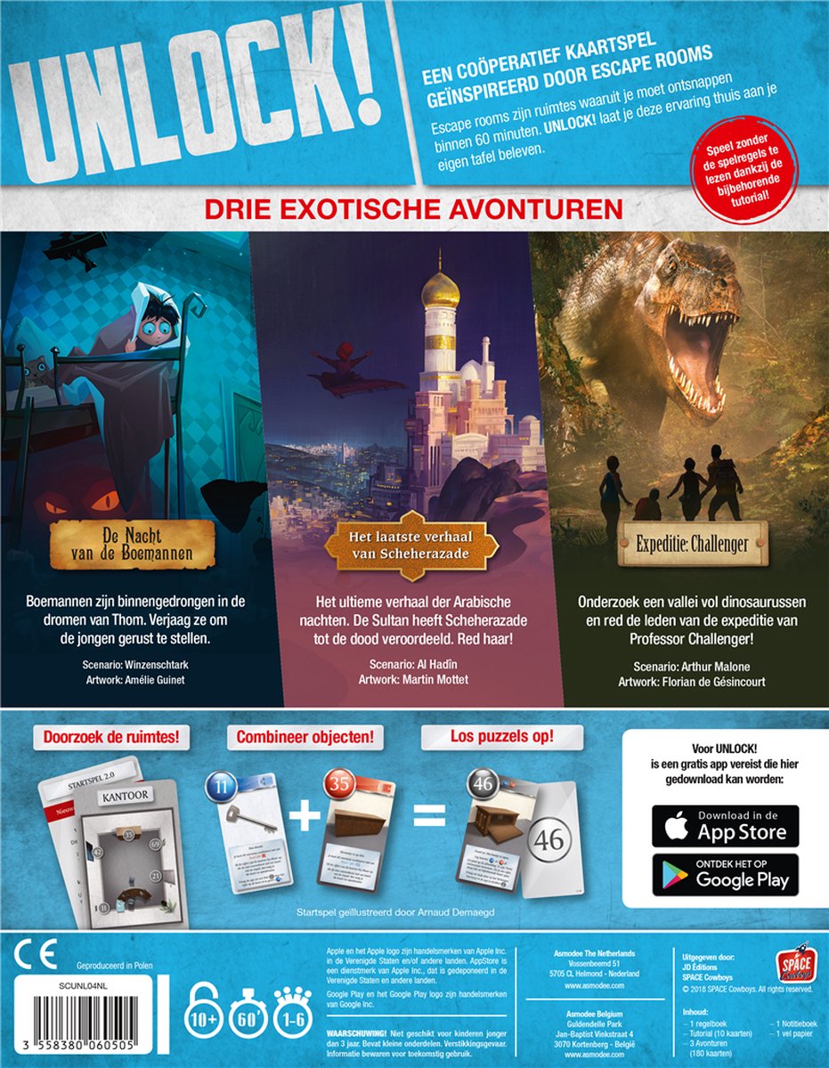 Unlock! 4: Exotische Avonturen - Escape Room Spel