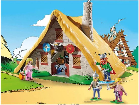 Playmobil 70932 - Asterix Abraracourcix Hut
