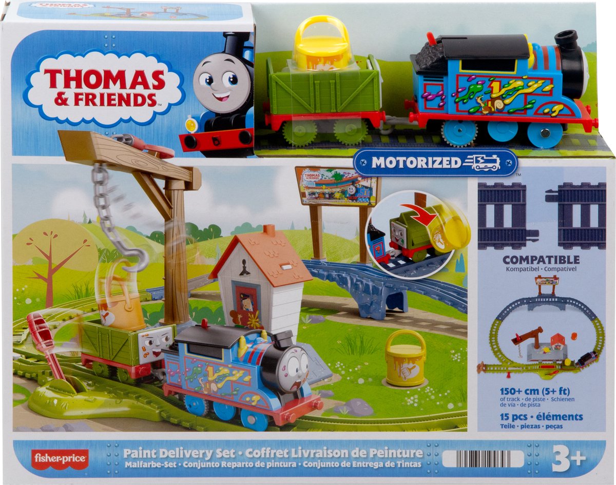 Fisher-Price Thomas de Stoomlocomotief Verfleveringsset