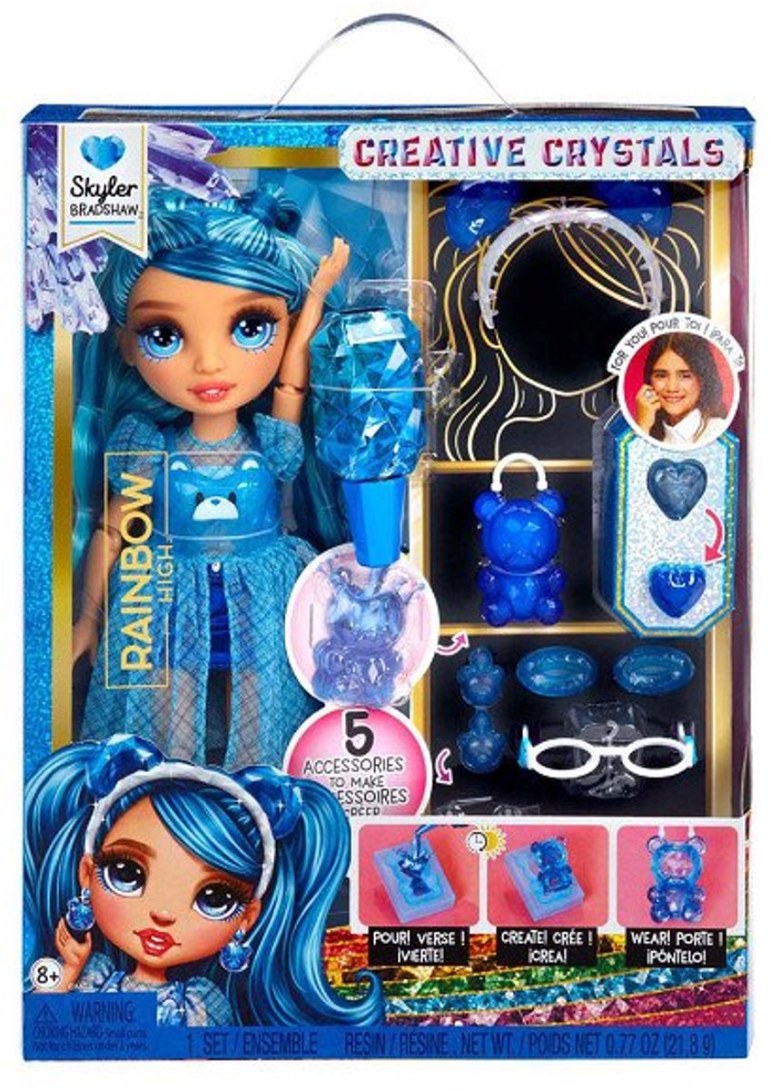 Rainbow High Creative Crystals-modepop - Skyler