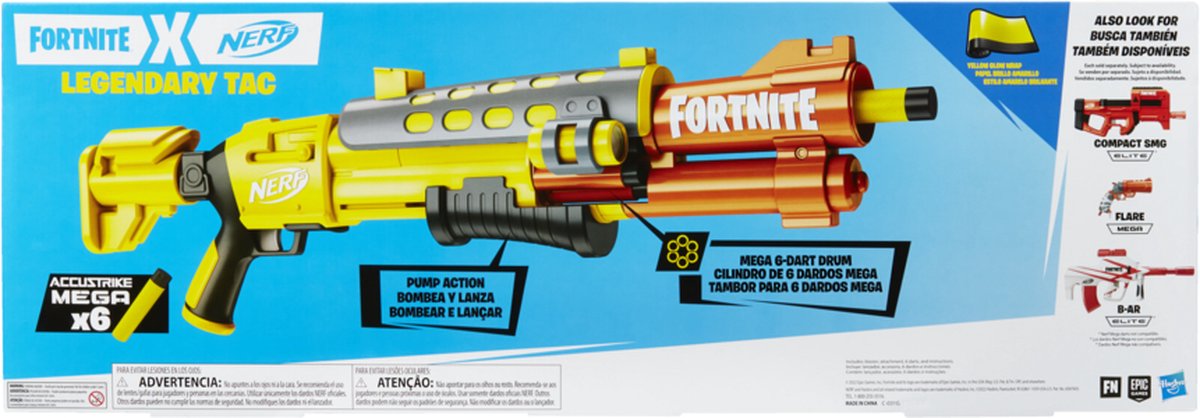 NERF Fortnite Legendary Tac - Blaster