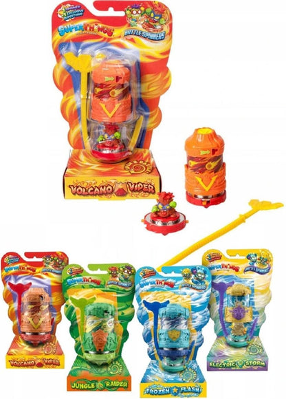 SuperThings Battle Spinners met exclusief actiefiguur - win een episch gevecht