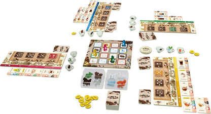 Korea Board Games - Coffee Rush - Nederlandstalig Bordspel - Geschikt voor 2-4 Spelers