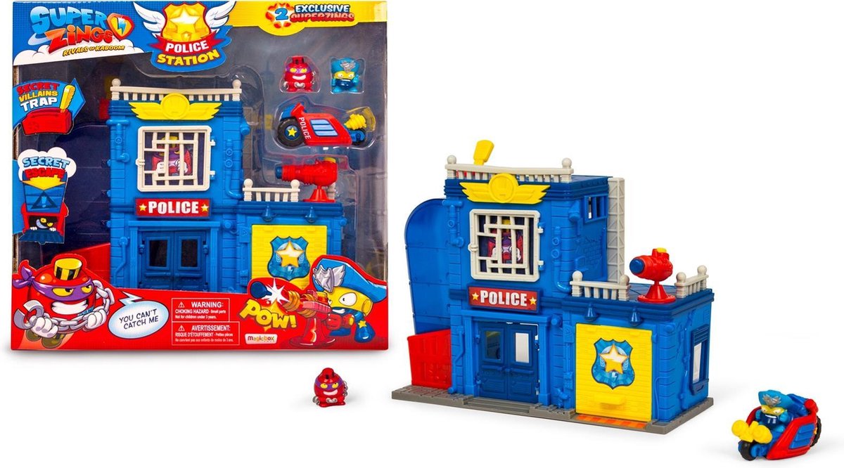 NAVO - Een set van SuperZings Police Station