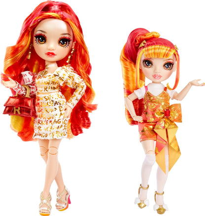 Rainbow High Junior High Special Edition Doll - 23 cm - Laurel De'Vious - Oranje - Modepop