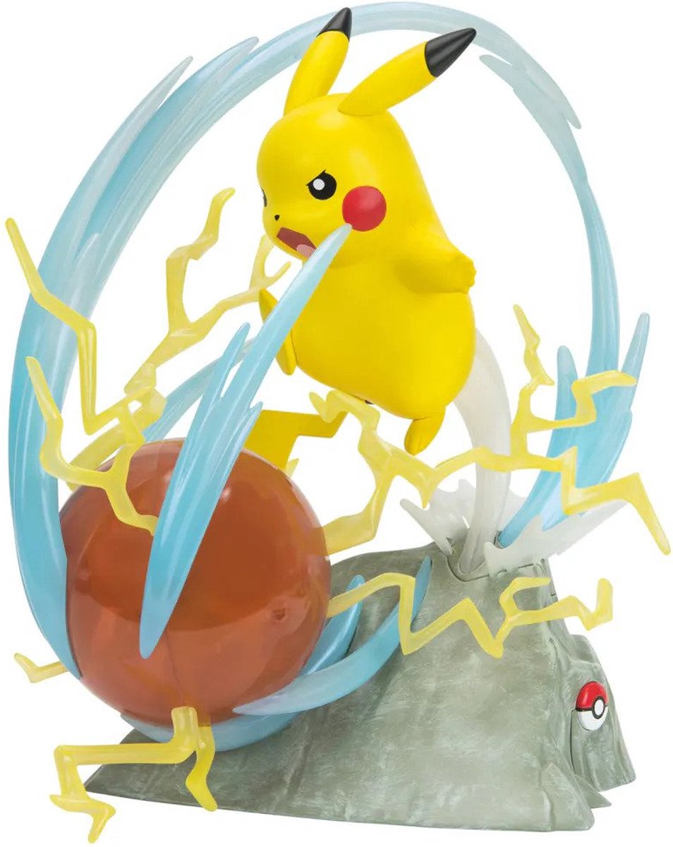 Pokemon Pikachu Deluxe Statue - Verlichte figuur - 33 cm