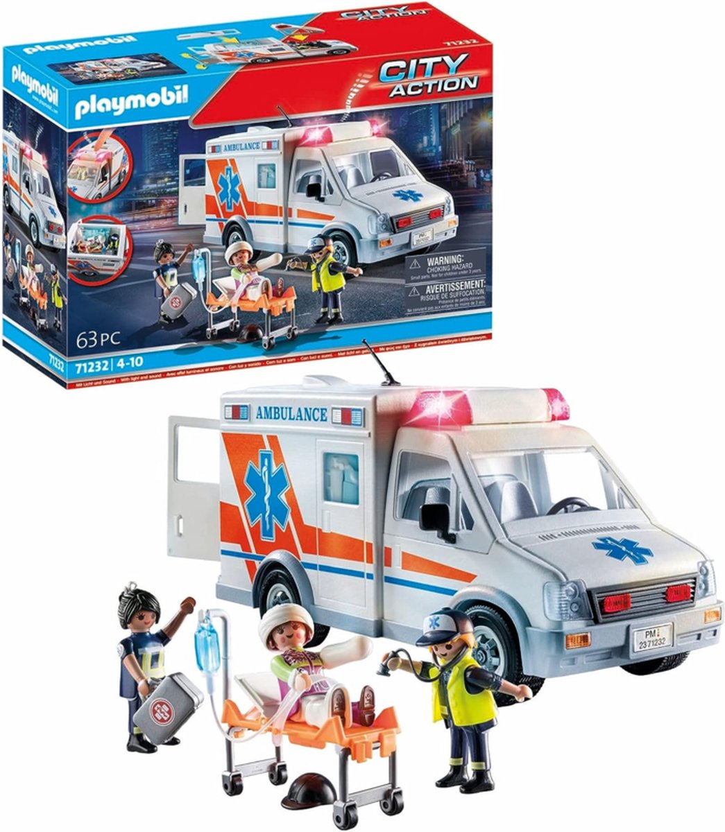 PLAYMOBIL Action Heroes - Promo Ambulance - 71232