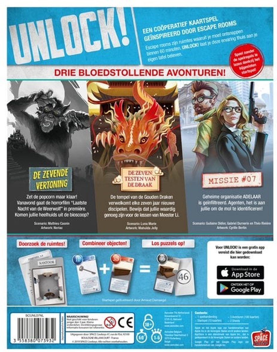 Unlock! 7: Epische Avonturen - Escape Room Spel