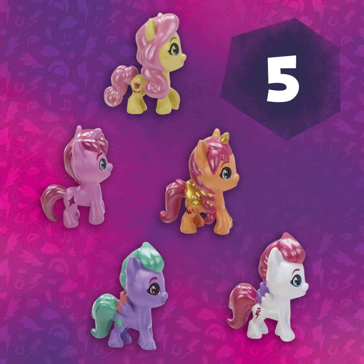 My Little Pony Mini World Magic Epic Mini Crystal Brighthouse, Gebouw, 5 jaar, Meerkleurig