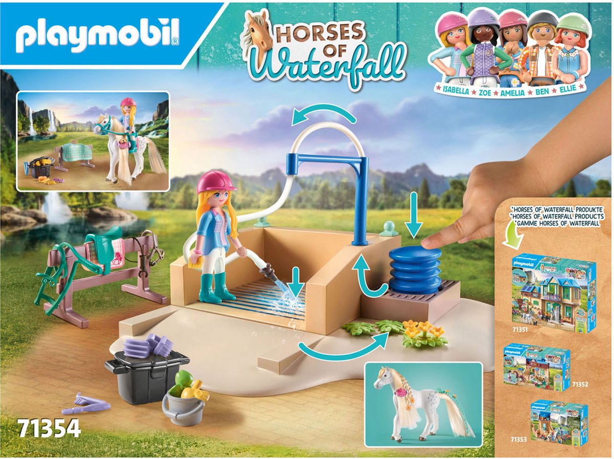Horses of Waterfall Isabella en leeuwin speelset - 71354