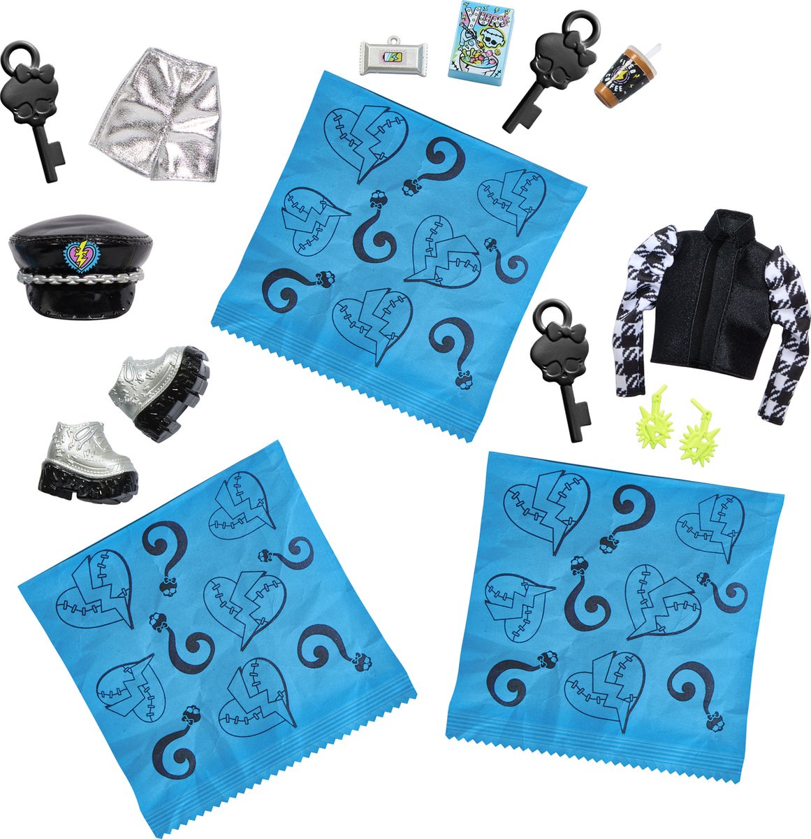 Monster High Skulltimate Secrets - Pop - Frankie Stein met garderobe