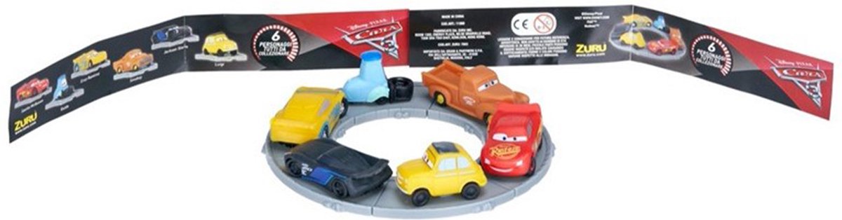 BLINDBAG DISNEY CARS PIT STOP BOX ASSORTI 17X27CM