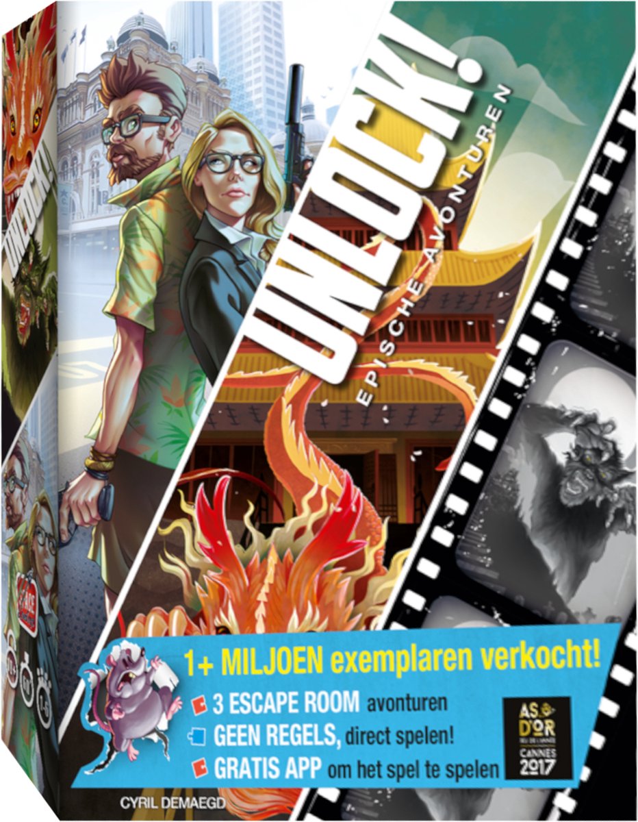 Unlock! 7: Epische Avonturen - Escape Room Spel
