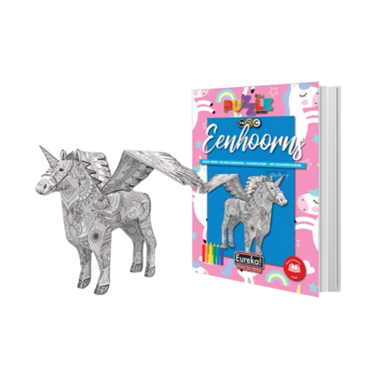 3D Kleurboek Eenhoorns
