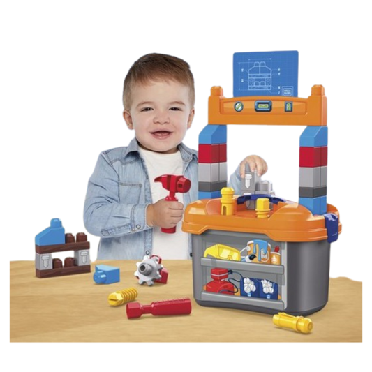 Fisher Price Mega Blocks Werkbankje Bouwset