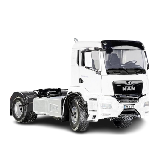 Man TGS 2-Assige Trekker Wit