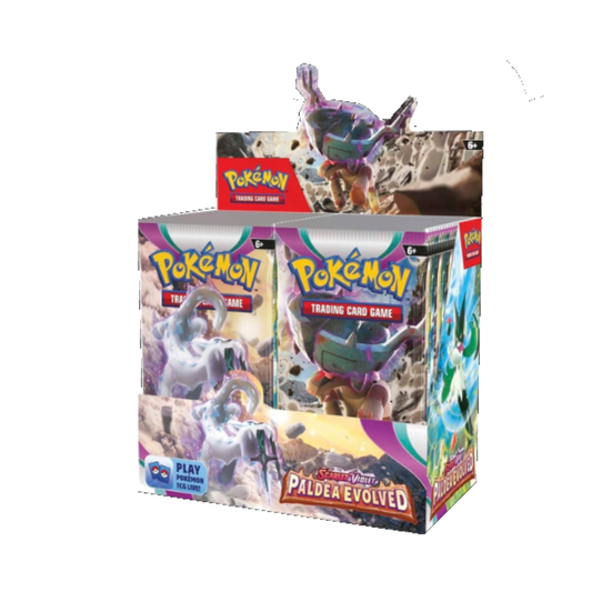 Paldea Evolved Booster Display