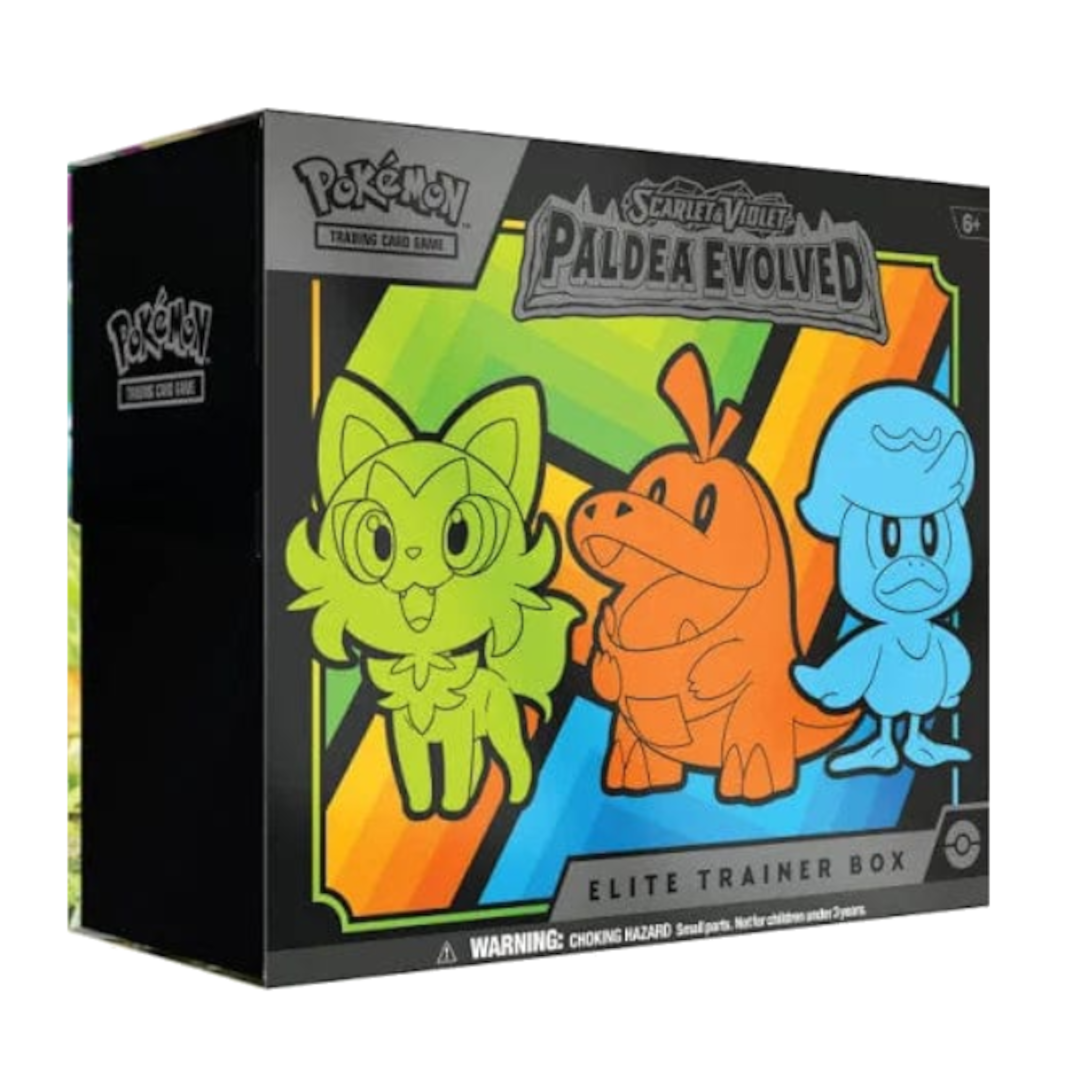 Paldea Evolved Elite Trainer Display