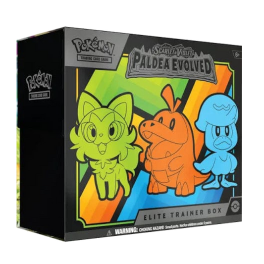 Paldea Evolved Elite Trainer Display