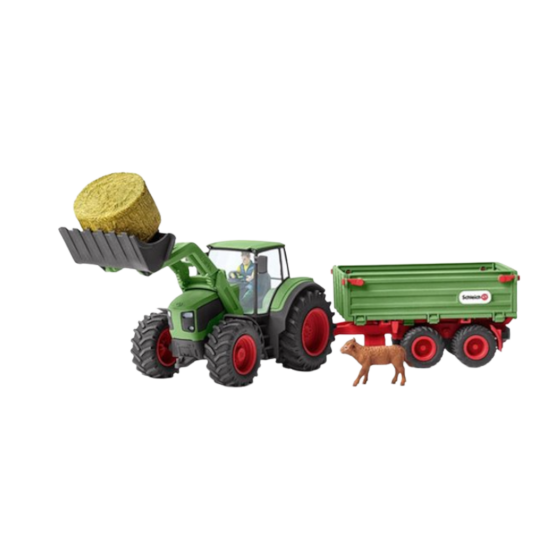 Tractor Met Aanhangwagen